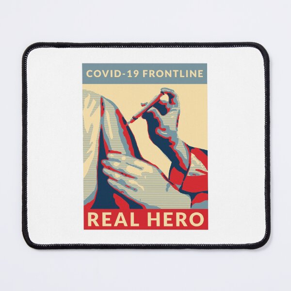 Item preview, Real Hero - Covid-19 Frontline designed and sold by StarsForgers.
