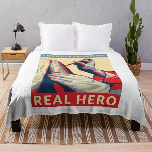Item preview, Real Hero - Covid-19 Frontline designed and sold by StarsForgers.