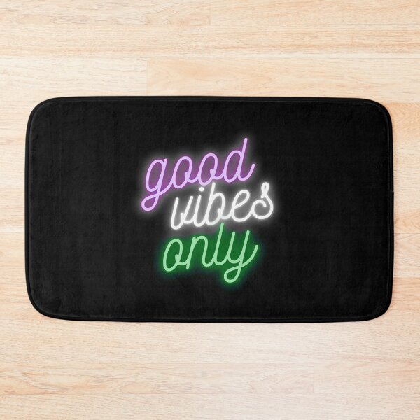 Item preview, Good Vibes Only. Genderqueer Pride designed and sold by Subtle Pride Shop.