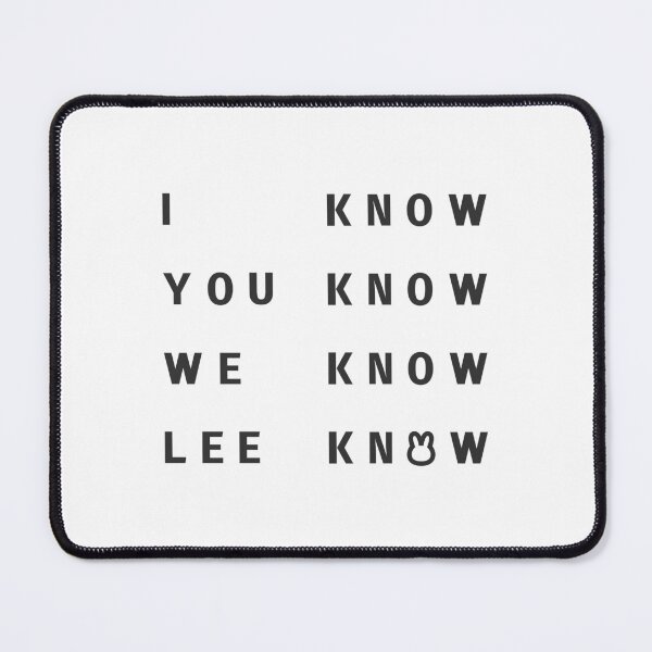 Item preview, Stray Kids I Know You Know We Know Lee Know designed and sold by imsofandom.