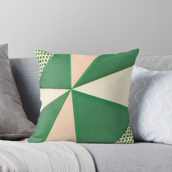 Item preview, Beautiful Geometric Green Pattern, Decorative Background designed and sold by docferds.