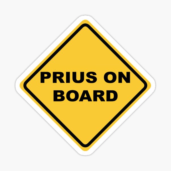 Item preview, Prius on Board designed and sold by drpeeber.