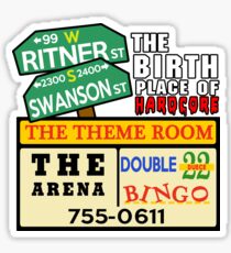 ECW ARENA TRIBUTE Sticker