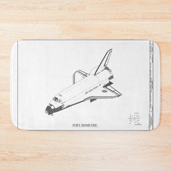 Aperçu de l'œuvre Navette spatiale Discovery ISO créée et vendue par WeeMonkey.