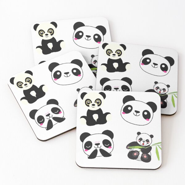 Item preview,  panda stickers designed and sold by Design Busters.