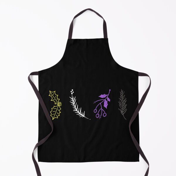 Item preview, Winter Plants Non Binary Flag Colors. Nonbinary Pride designed and sold by Subtle Pride Shop.