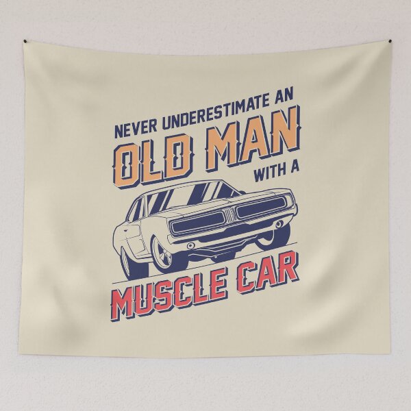 Item preview, Never Underestimate an Old Man designed and sold by rmrc28.