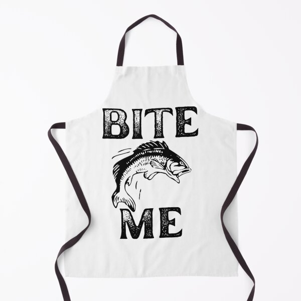 Item preview, BITE ME - Fish - Black - version 1 - Original by Boo-da-chay designed and sold by Boo-da-chay.