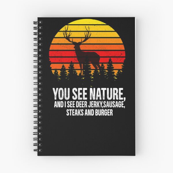 Item preview, You See Nature And I See Deer Jerky Sausage Steaks And Burger,Funny Deer T-shirt,Christmas Gift,Christmas T-shirt,Vintage Retro Shirt T-Shirt designed and sold by Djikou.