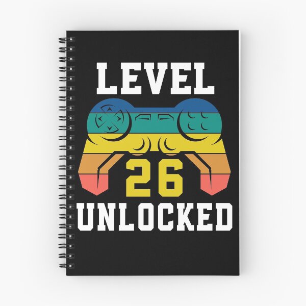 Item preview, Level 26 Unlocked, Video Game 26th Gamer Birthday designed and sold by Fabvity.