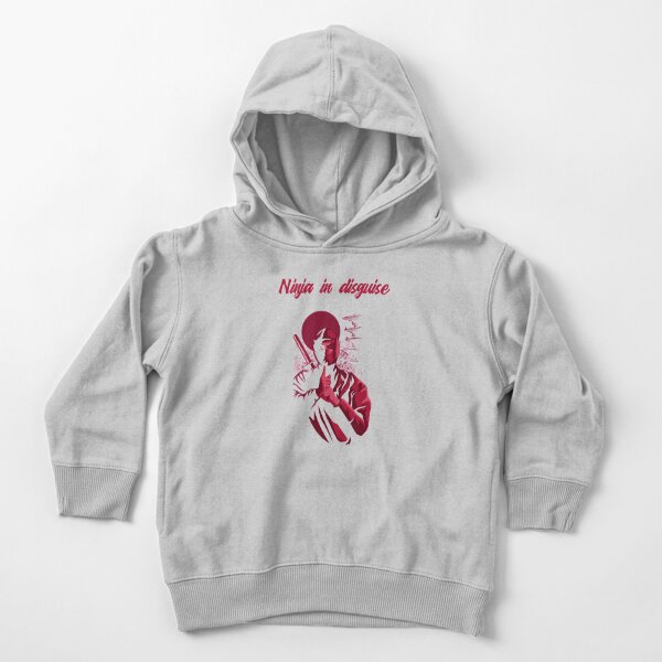 Ninja In Disguise. Undercover Ninja Japanese Style Toddler Pullover Hoodie