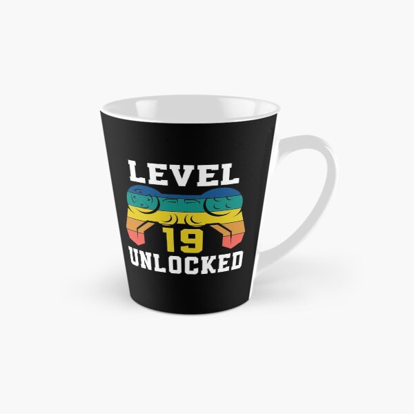Item preview, Level 19 Unlocked, Video Game 19th Gamer Birthday designed and sold by Fabvity.