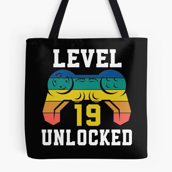 Item preview, Level 19 Unlocked, Video Game 19th Gamer Birthday designed and sold by Fabvity.