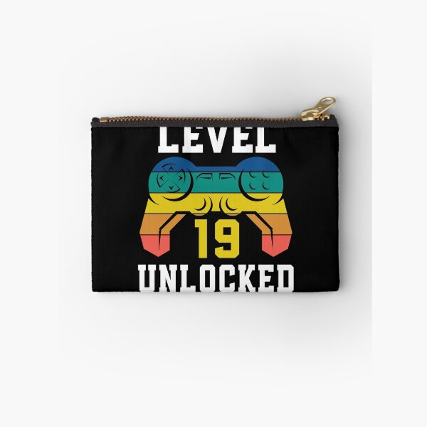 Item preview, Level 19 Unlocked, Video Game 19th Gamer Birthday designed and sold by Fabvity.
