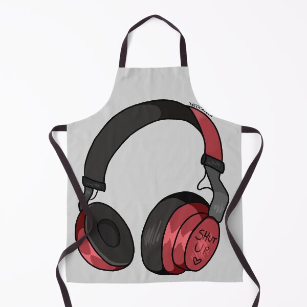 Item preview, Shut up <3 headphones designed and sold by Nathan Garcés.