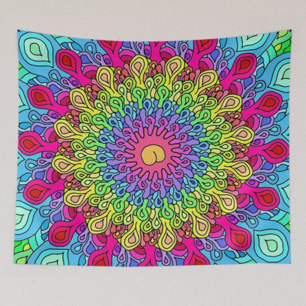 Item preview, Abstract Bulb Mandala designed and sold by thicc216.