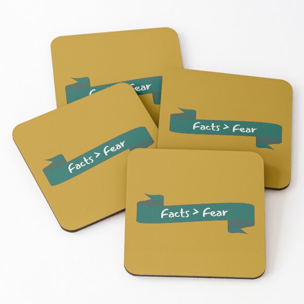 Item preview, Facts are Greater than Fear designed and sold by CheekyGrace.