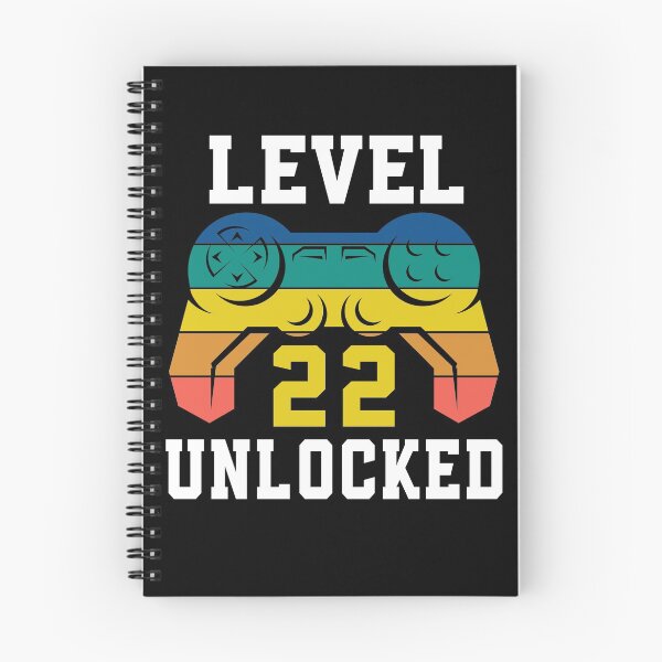 Item preview, Level 22 Unlocked, Video Game 22st Gamer Birthday designed and sold by Fabvity.