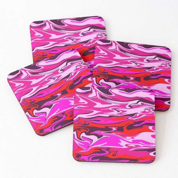 Item preview, Abstract Art Pink Shades designed and sold by chahakisha.