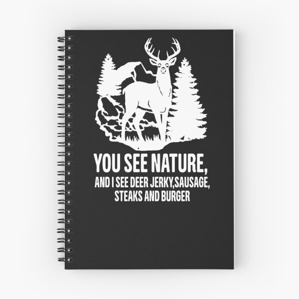 Item preview, You See Nature And I See Deer Jerky Sausage Steaks And Burger,Funny Deer T-shirt,Christmas Gift,Christmas T-shirt,Vintage Retro Shirt T-Shirt designed and sold by Djikou.