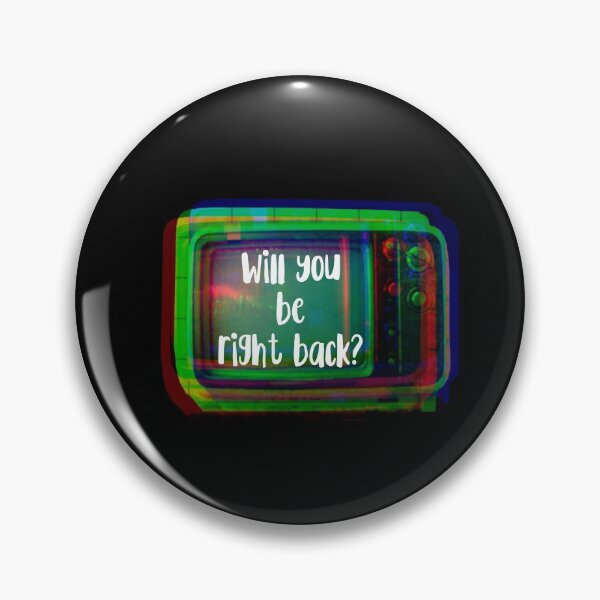 Item preview, Retro Television Will you be Right Back? designed and sold by wildjellybeans.