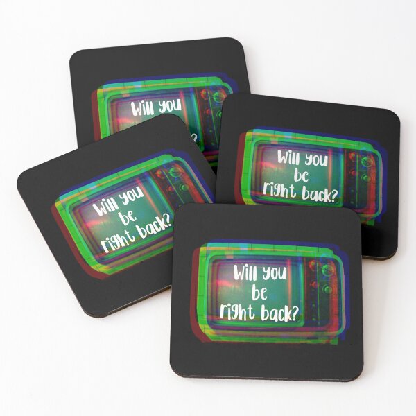Item preview, Retro Television Will you be Right Back? designed and sold by wildjellybeans.