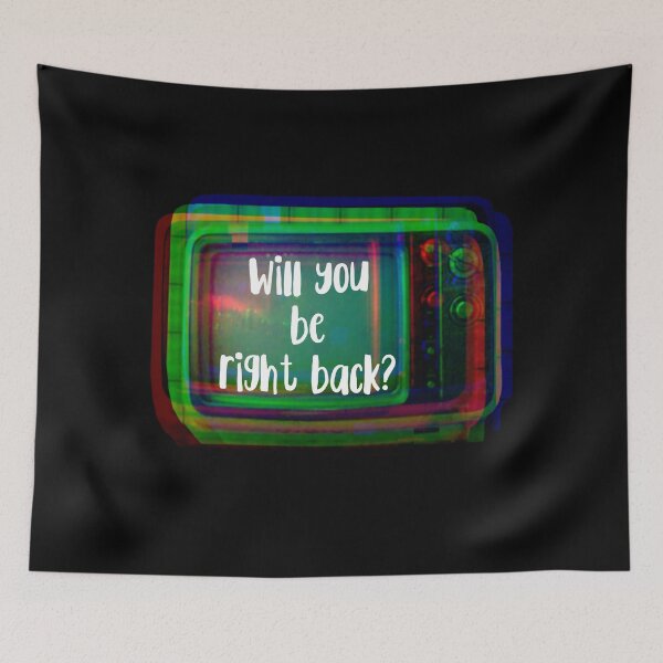 Item preview, Retro Television Will you be Right Back? designed and sold by wildjellybeans.