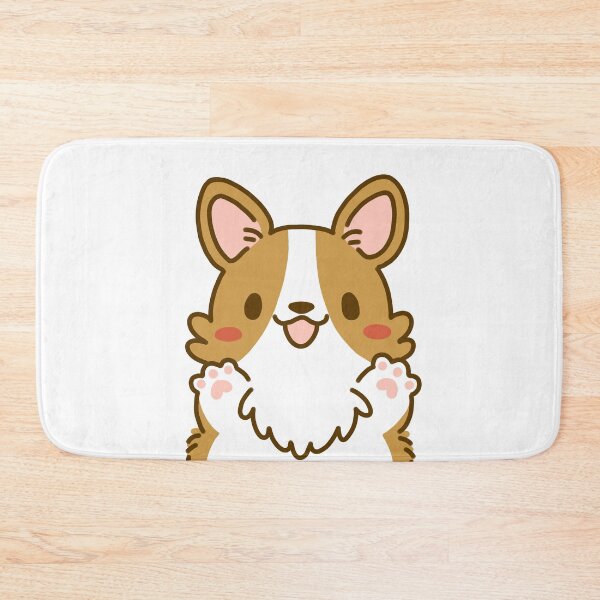 Item preview, Cute Lazy Corgi - Front (White) designed and sold by LazyCorgiHK.