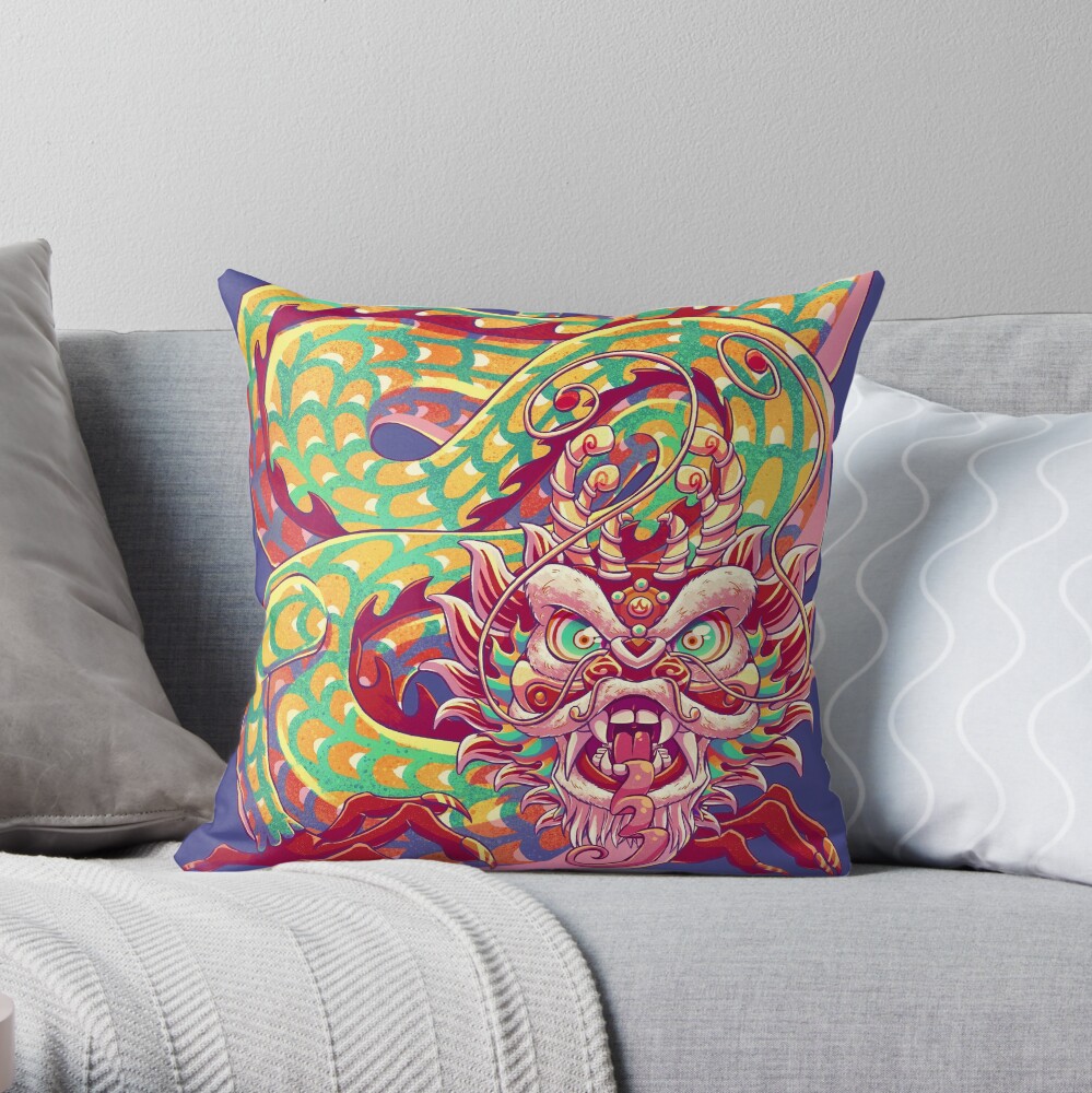 Item preview, Throw Pillow designed and sold by Bratzoid.