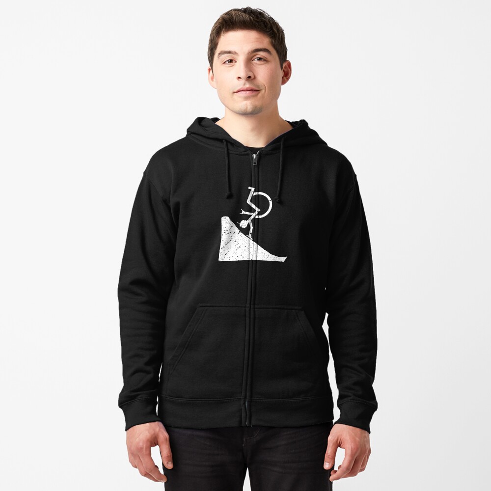  This is how i roll Wheelchair Skater  Boy  Zipped Hoodie  
