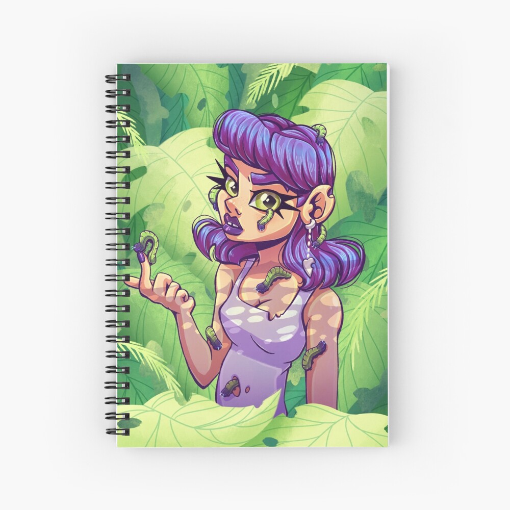 Item preview, Spiral Notebook designed and sold by Bratzoid.