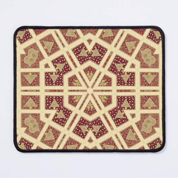 Item preview, Winter Holiday Gold Kaleidoscope I designed and sold by AlteredAtelier.