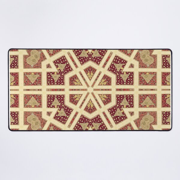 Item preview, Winter Holiday Gold Kaleidoscope I designed and sold by AlteredAtelier.