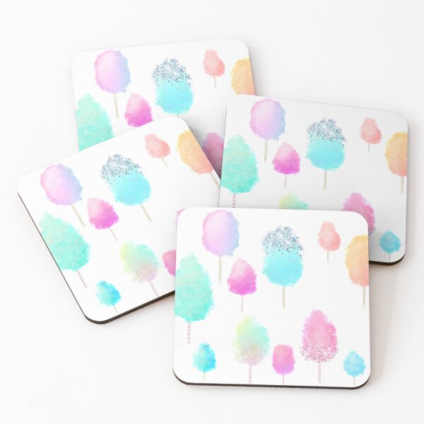 Item preview, WATERCOLOR COTTON CANDY PATTERN designed and sold by RetroPlaceee.