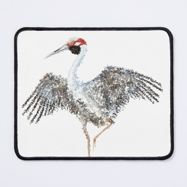 Item preview, Brolga Pointillism Dot Art designed and sold by lokilovesart.
