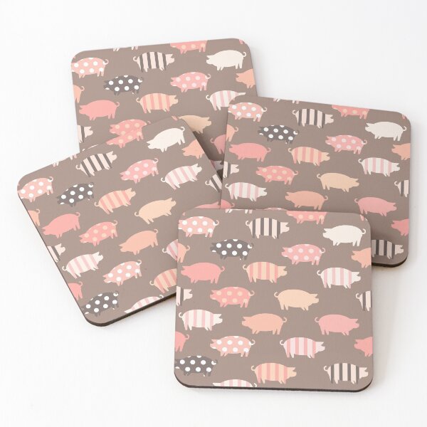 Item preview, Cute Pink Pig designed and sold by AlysaWithArt.