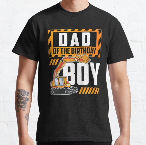 奉呈 1st Birthday Digger Loader Construction Trucks Baby 1yr Bday Tシャツ 