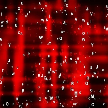 Artwork thumbnail, Red Alphabet  by gidlite