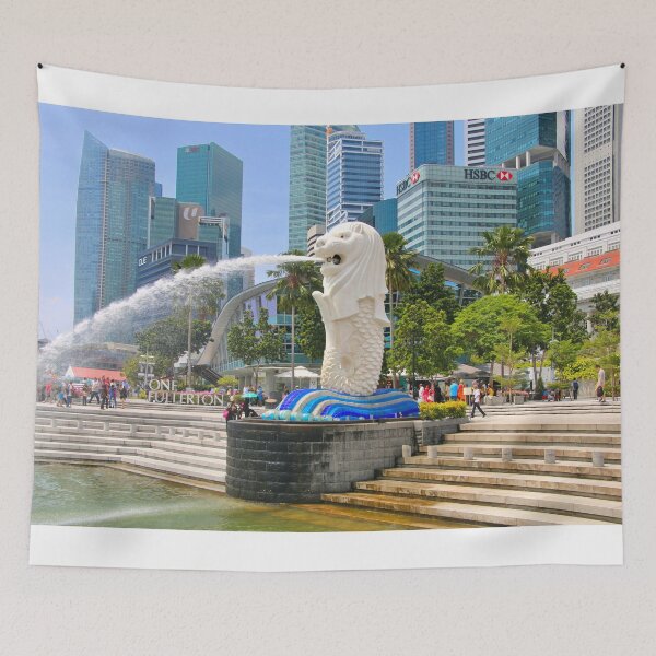 Item preview, Merlion fountain, Singapore designed and sold by FranWest.