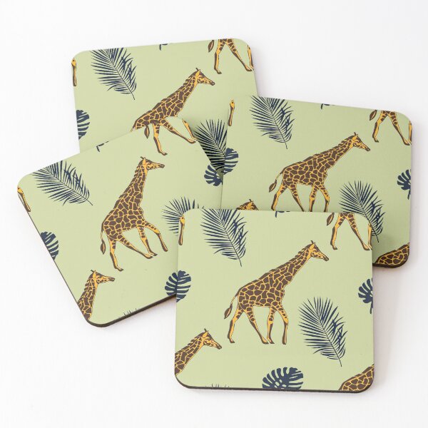 Item preview, Giraffe Leaves Tropical designed and sold by FlossieShop96.