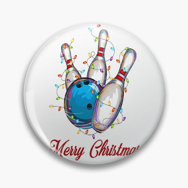 Item preview, Merry Christmas Bowling designed and sold by AlysaWithArt.