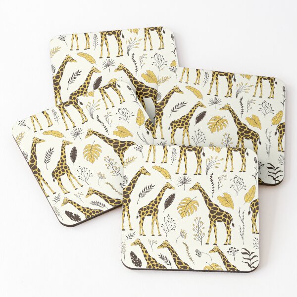 Item preview, Yellow Giraffe Leaves  designed and sold by FlossieShop96.