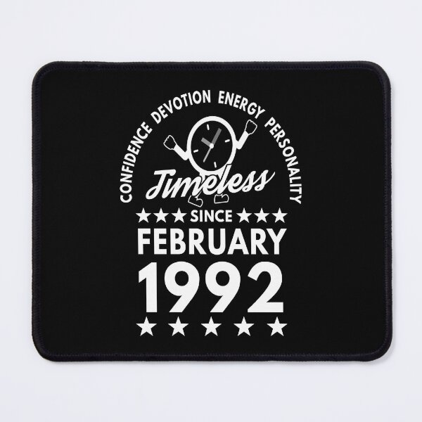 Item preview, February Birthday Timeless Person - 1992 - White Text designed and sold by MoonsmileProd.