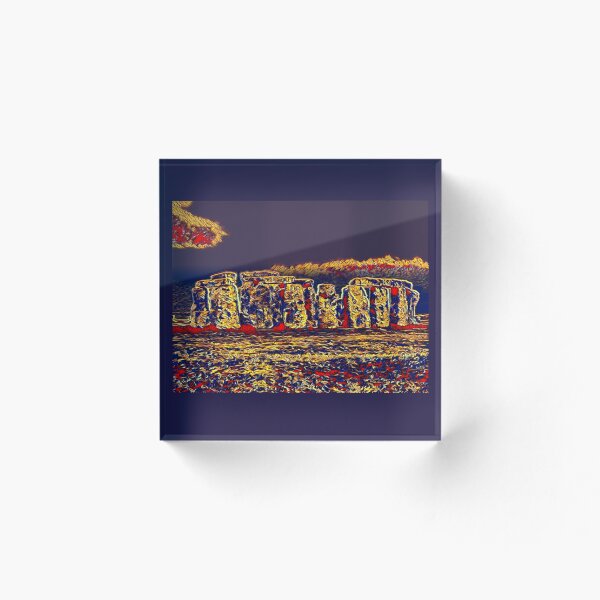 Item preview, Stonehenge on Fire designed and sold by ChadKroll.