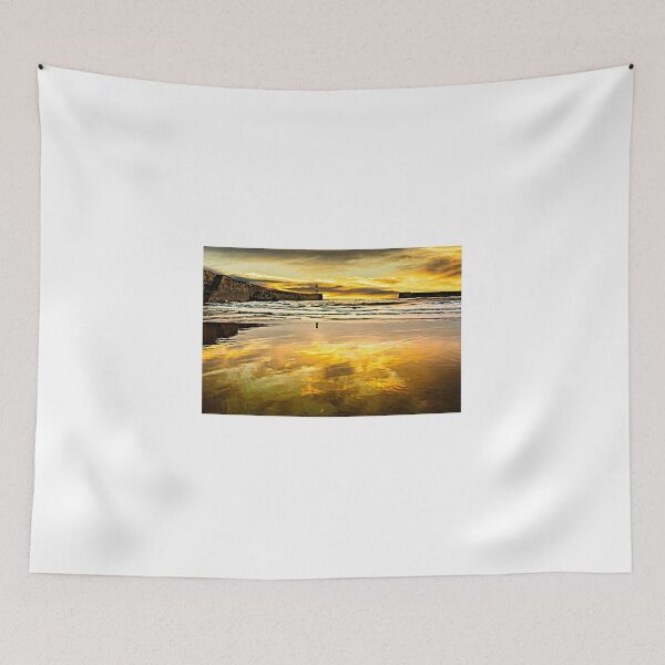 Item preview, Sunrise at Seaham Pier and The Slope designed and sold by Reg-K-Atkinson.