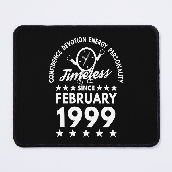 Item preview, February Birthday Timeless Person - 1999 - White Text designed and sold by MoonsmileProd.