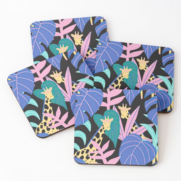 Item preview, Tropical Giraffes Seamless designed and sold by FlossieShop96.