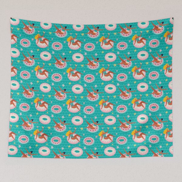 Item preview, Summer Swimming Leisure designed and sold by AlysaWithArt.