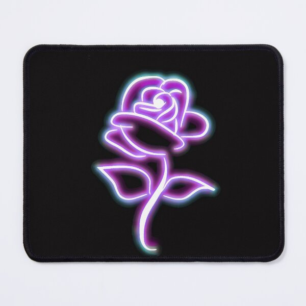 Item preview, Neon purple rose , simple yet appealing design designed and sold by Floradigital.