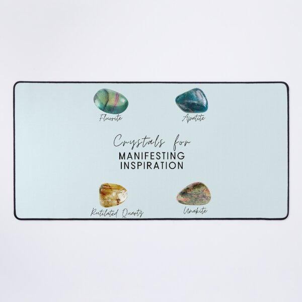 Item preview, Crystals for Manifesting Inspiration designed and sold by mooneko.